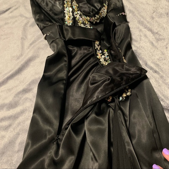 Xcite Prom - Prom Dress - Black - Sz: 2 - Picture 9 of 16